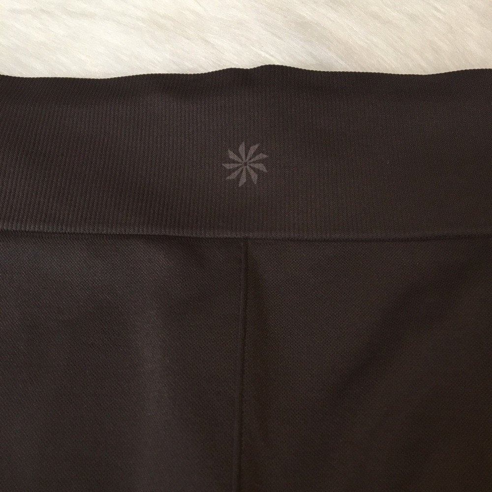 Athleta | Solid Gray Capris Cropped Leggings - image 4